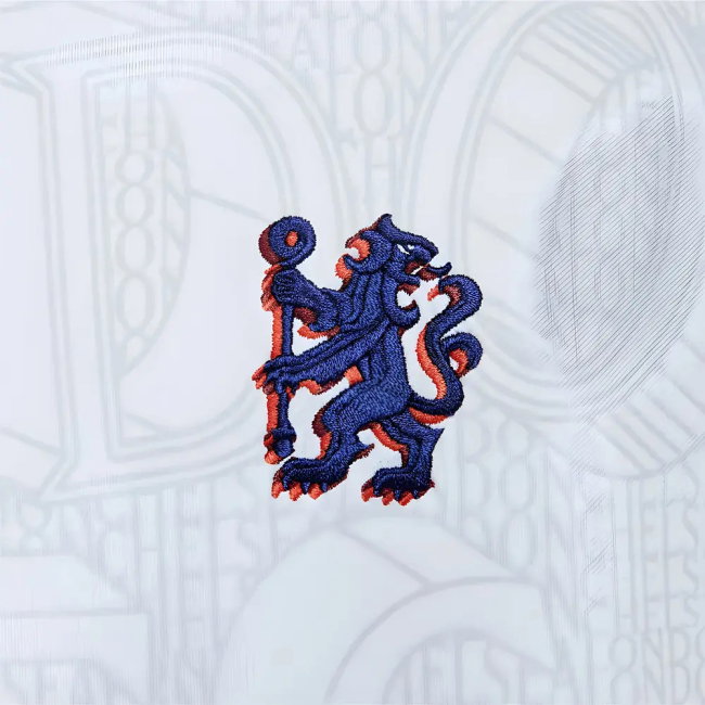 2025-2026 Chelsea Academy Pro Pre-Match Football Top (White) (Caicedo 25)-SoccerKits Hub | Buy Soccer Jerseys Online